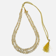 Citrine Necklace - 2 Layer Love Rocks Necklace